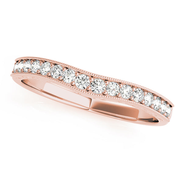 Pave Diamond Wedding Band · 0.20 ct tw