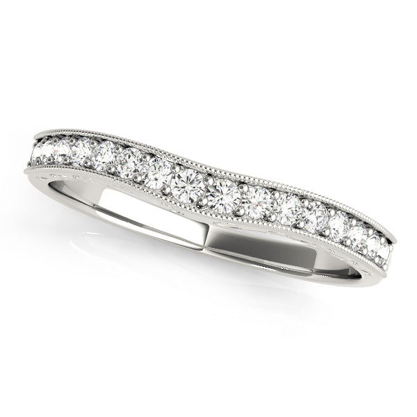 Pave Diamond Wedding Band · 0.20 ct tw