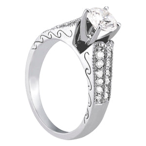 Antique Diamond Engagement Ring · 0.28 ct tw