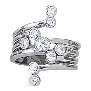 Diamond Right Hand Fashion Ring · 0.72 ct tw