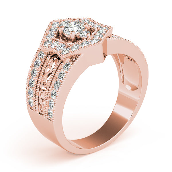 Round Diamond Right Hand Fashion Ring · 0.53 ct tw