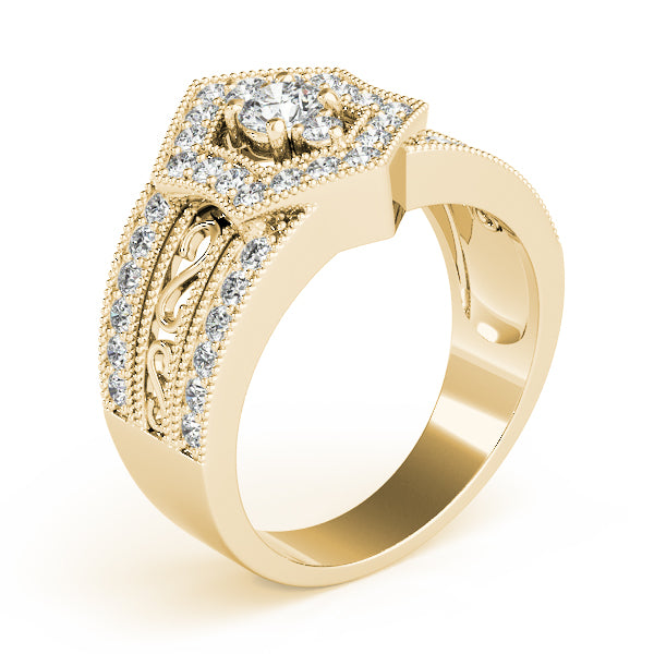 Round Diamond Right Hand Fashion Ring · 0.66 ct tw