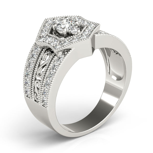 Round Diamond Right Hand Fashion Ring · 0.66 ct tw