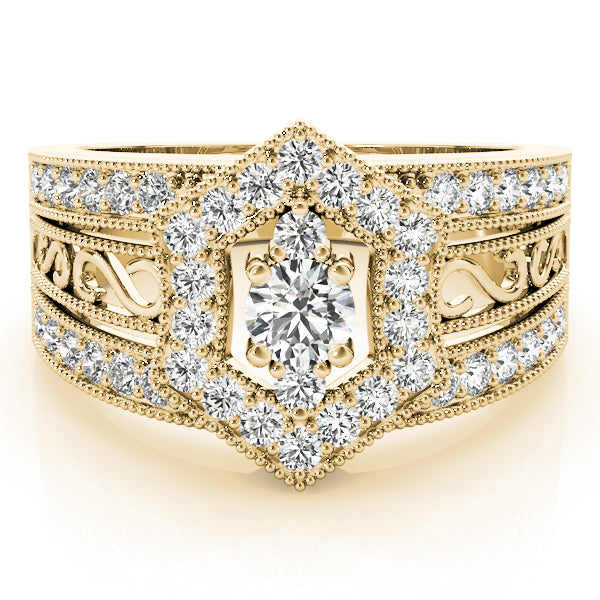 Round Diamond Right Hand Fashion Ring · 0.53 ct tw