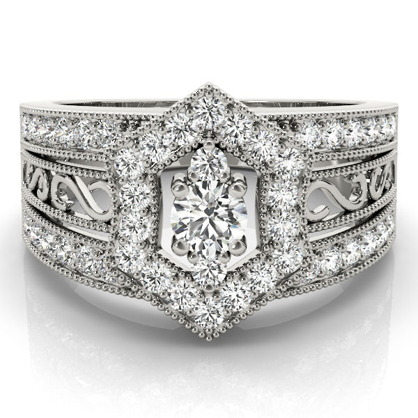 Round Diamond Right Hand Fashion Ring · 0.53 ct tw