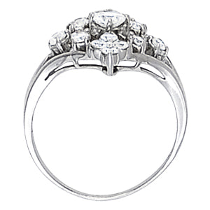 Round Diamond Right Hand Fashion Ring · 0.95 ct tw