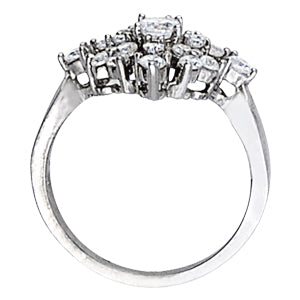 Round Diamond Right Hand Fashion Ring · 0.85 ct tw