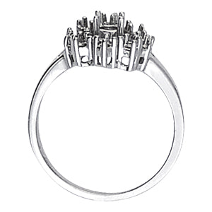 Round Diamond Right Hand Fashion Ring · 0.50 ct tw