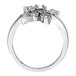 Round Diamond Right Hand Fashion Ring · 0.40 ct tw