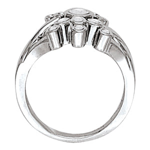Round Diamond Right Hand Fashion Ring · 0.54 ct tw
