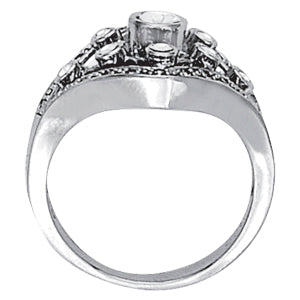 Round Diamond Right Hand Fashion Ring · 0.66 ct tw