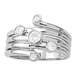 Diamond Right Hand Fashion Ring · 0.37 ct tw