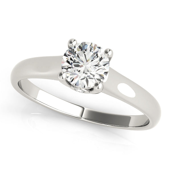 Round Diamond Solitaire Engagement Ring · 0.52 ct tw