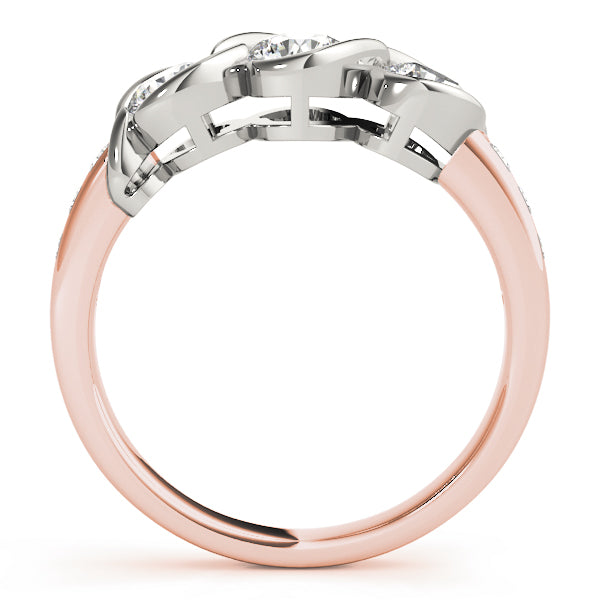 Round Three-Stone Diamond Engagement Ring · 1.00 ct tw