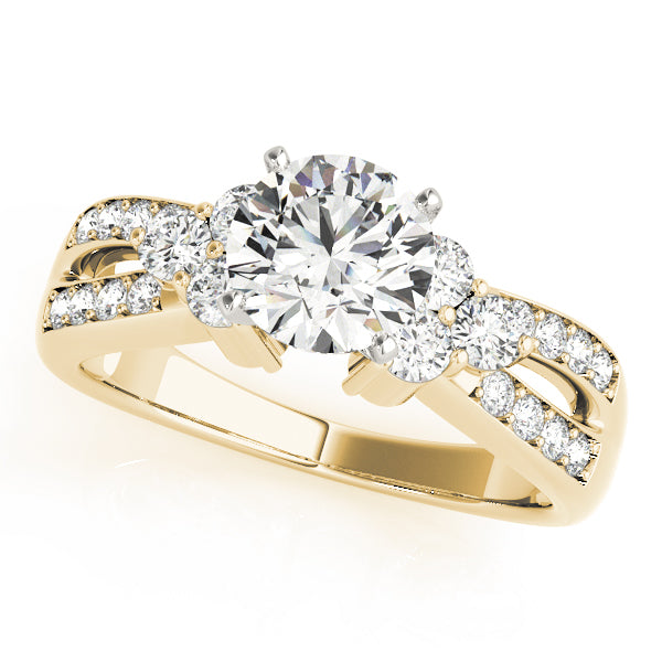 Multi-Row Diamond Engagement Ring · 0.52 ct tw
