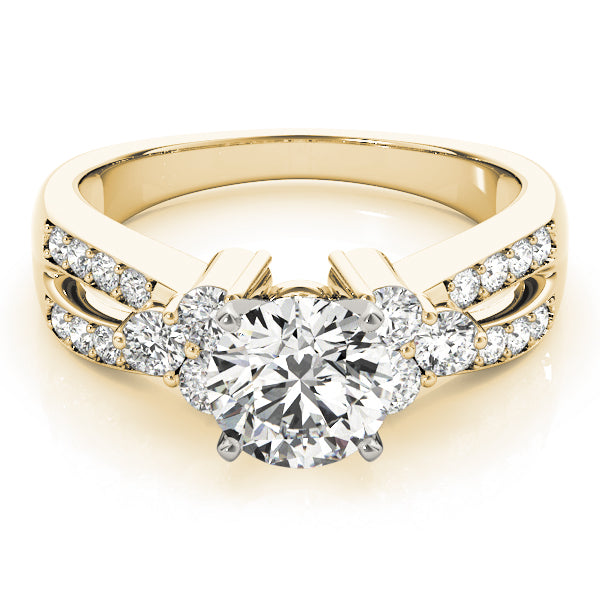 Multi-Row Diamond Engagement Ring · 0.52 ct tw