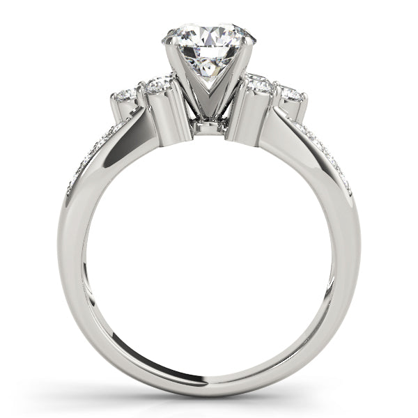 Multi-Row Diamond Engagement Ring · 0.52 ct tw