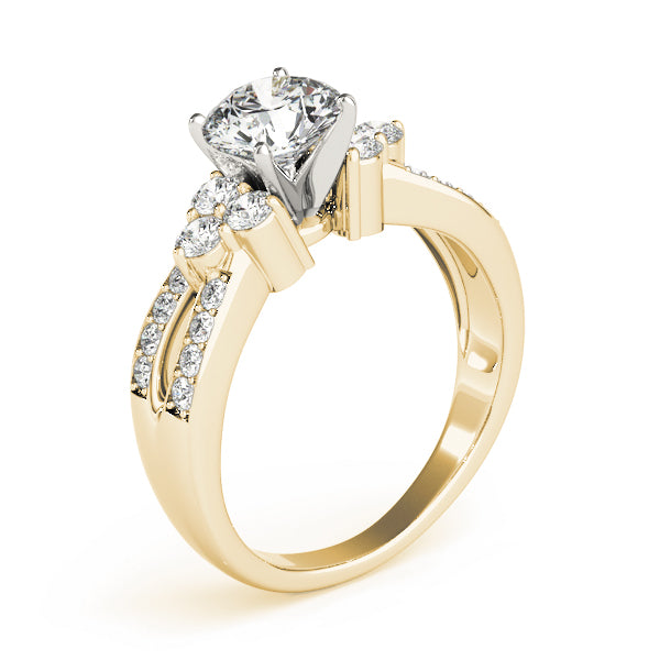 Multi-Row Diamond Engagement Ring · 0.52 ct tw