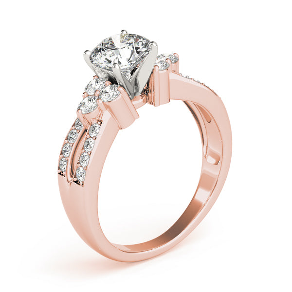 Multi-Row Diamond Engagement Ring · 0.52 ct tw
