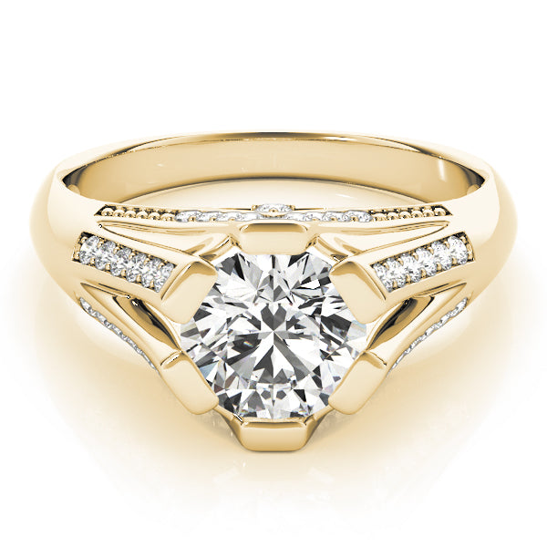 Round Multi-Row Diamond Engagement Ring · 1.58 ct tw