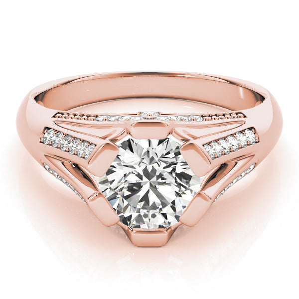 Round Multi-Row Diamond Engagement Ring · 1.58 ct tw