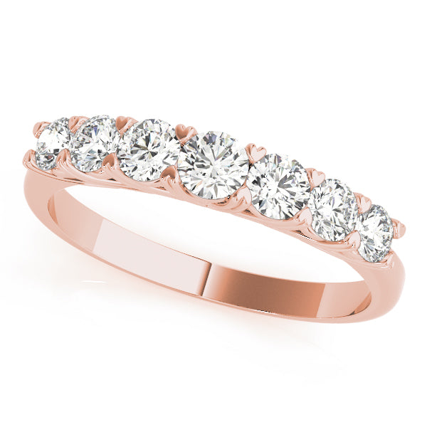 Round Prong Set Diamond Wedding Band · 1.54 ct tw
