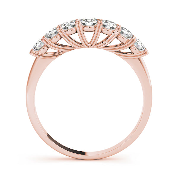 Round Prong Set Diamond Wedding Band · 0.92 ct tw