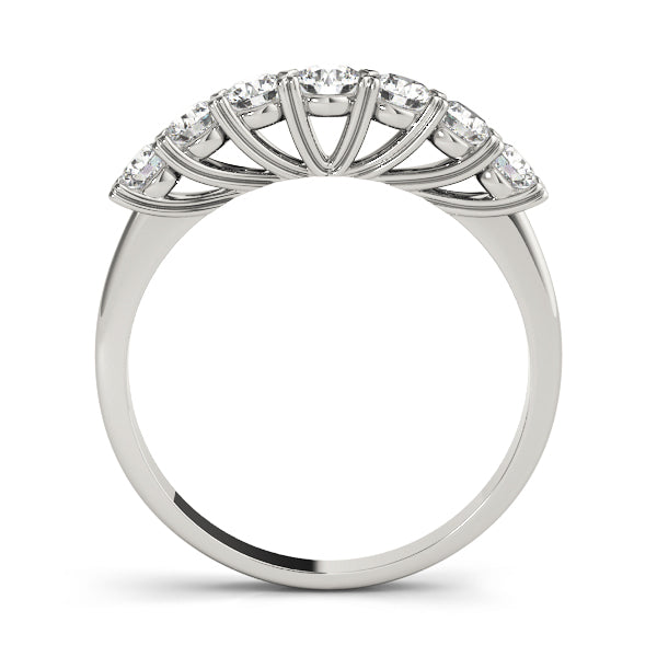 Round Prong Set Diamond Wedding Band · 0.92 ct tw
