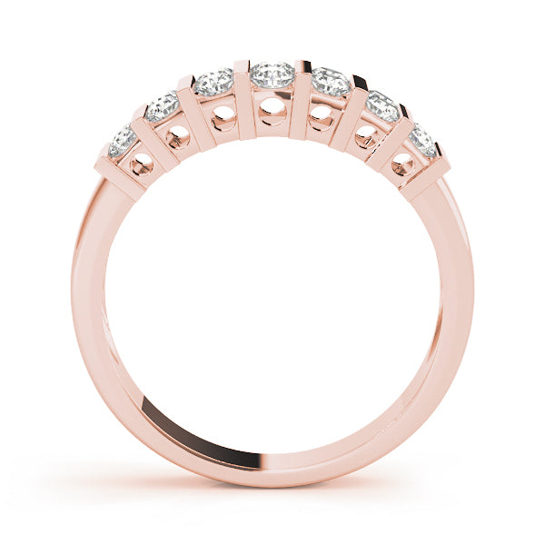 Bar Set Diamond Wedding Band · 0.32 ct tw