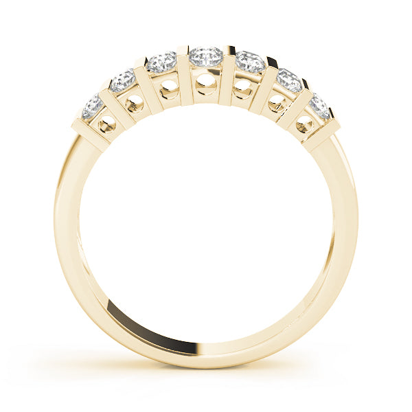 Bar Set Diamond Wedding Band · 0.32 ct tw