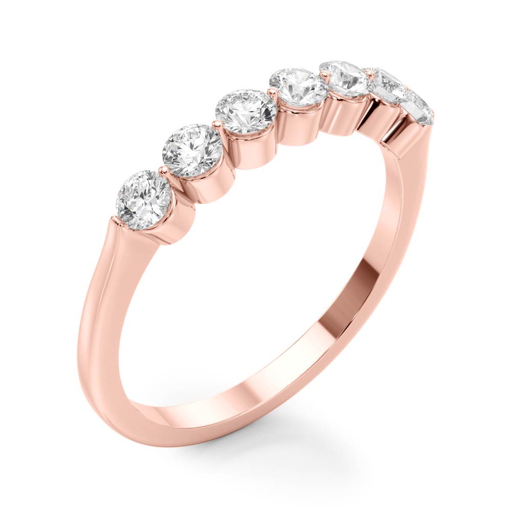 Prong Set Diamond Wedding Band · 0.49 ct tw