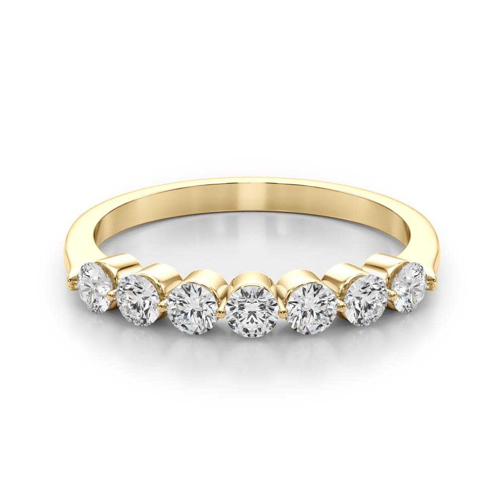 Prong Set Diamond Wedding Band · 0.49 ct tw