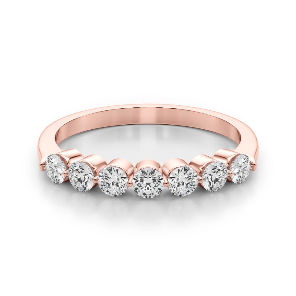 Prong Set Diamond Wedding Band · 0.49 ct tw