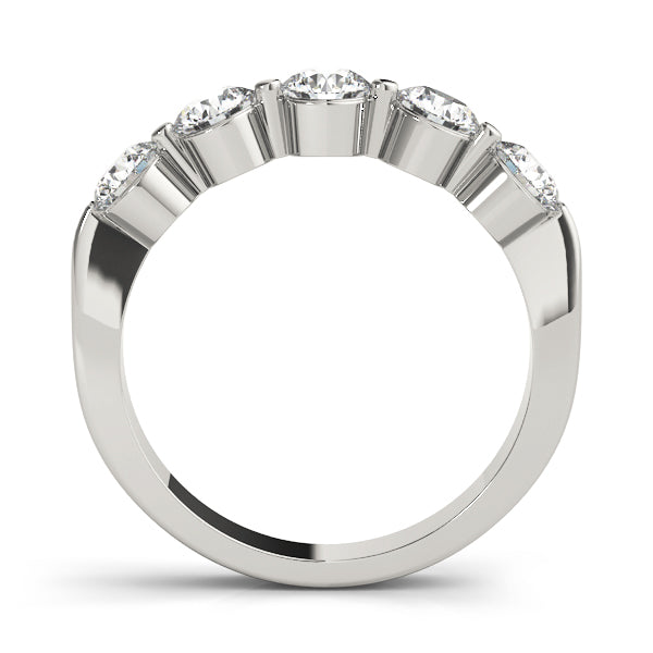 Prong Set Diamond Wedding Band · 0.75 ct tw
