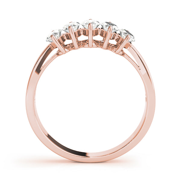 Marquise Fancy Shape Diamond Wedding Band · 1.00 ct tw