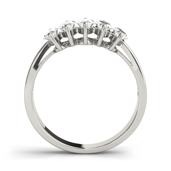 Marquise Fancy Shape Diamond Wedding Band · 1.00 ct tw
