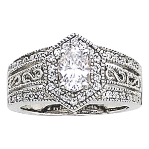 Oval Diamond Right Hand Fashion Ring · 1.33 ct tw