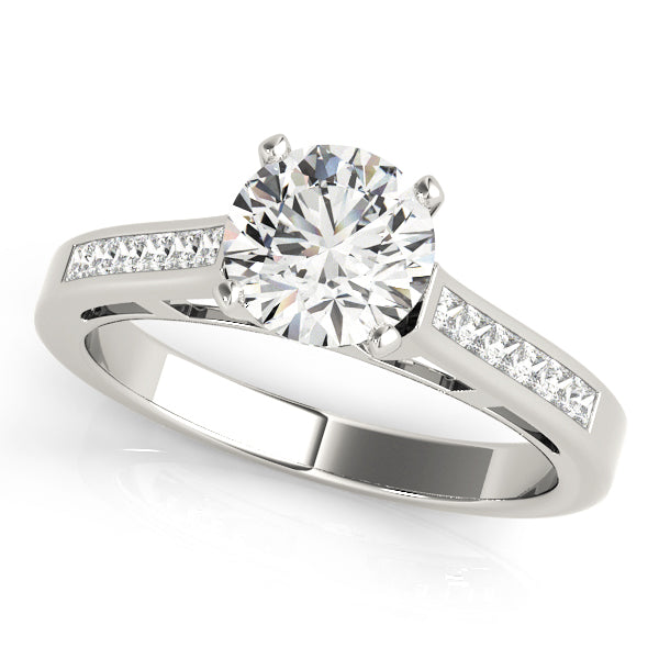 Princess Fancy Shape Diamond Engagement Ring · 0.21 ct tw