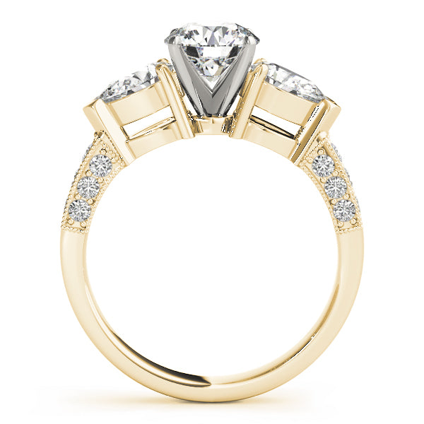Pear Three-Stone Diamond Engagement Ring · 1.07 ct tw