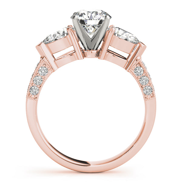 Pear Three-Stone Diamond Engagement Ring · 1.07 ct tw