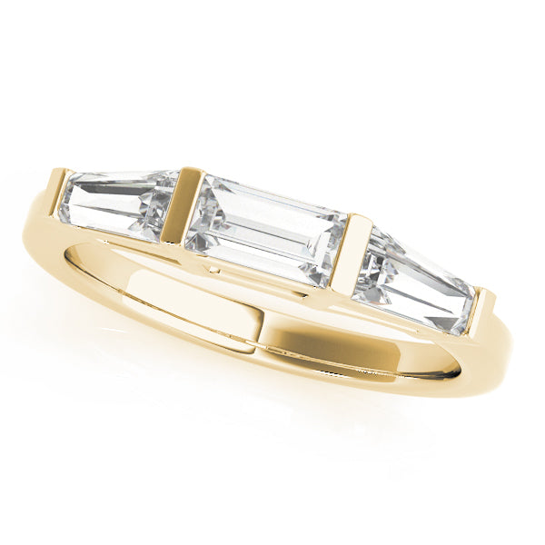 Baguette Fancy Shape Diamond Wedding Band · 0.71 ct tw