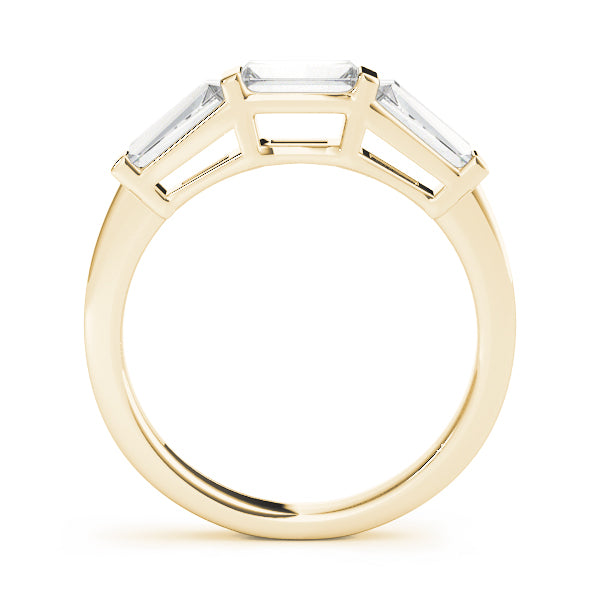Baguette Fancy Shape Diamond Wedding Band · 0.57 ct tw