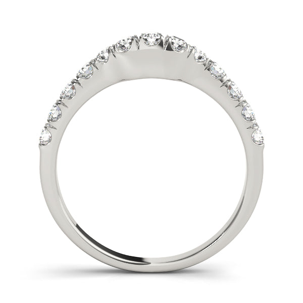Curved Diamond Wedding Band · 0.33 ct tw