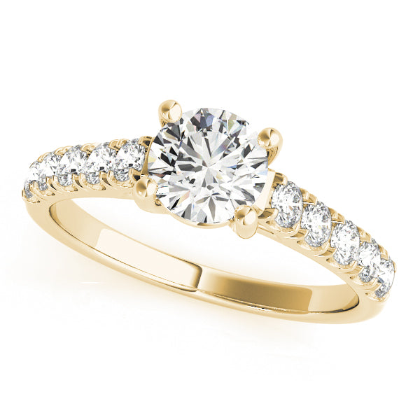 Round Trellis Diamond Engagement Ring · 1.00 ct tw
