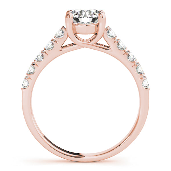 Round Trellis Diamond Engagement Ring · 1.00 ct tw