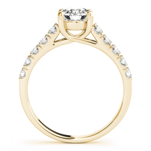 Round Trellis Diamond Engagement Ring · 2.84 ct tw