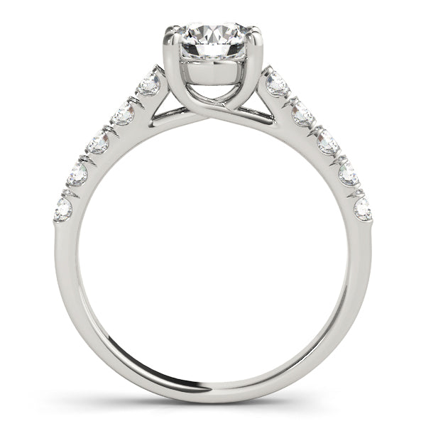 Round Trellis Diamond Engagement Ring · 2.90 ct tw