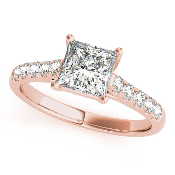 Square Trellis Diamond Engagement Ring · 2.24 ct tw