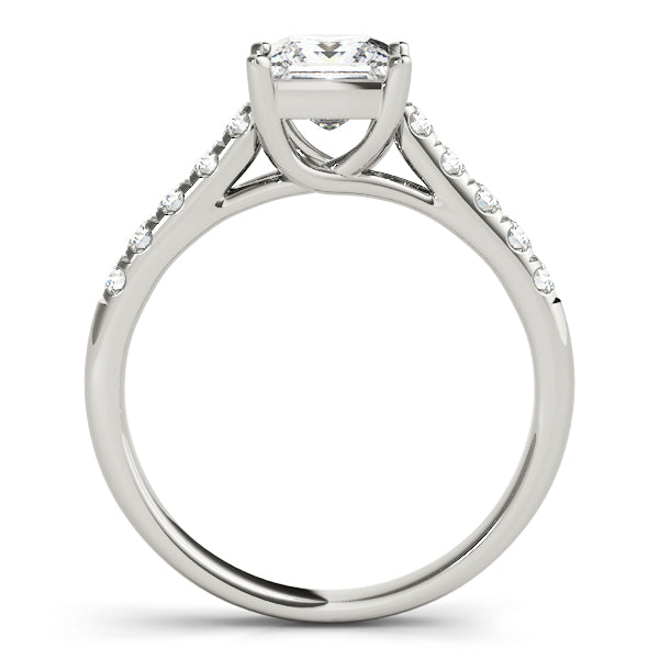 Square Trellis Diamond Engagement Ring · 0.65 ct tw