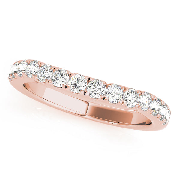 Curved Diamond Wedding Band · 0.23 ct tw